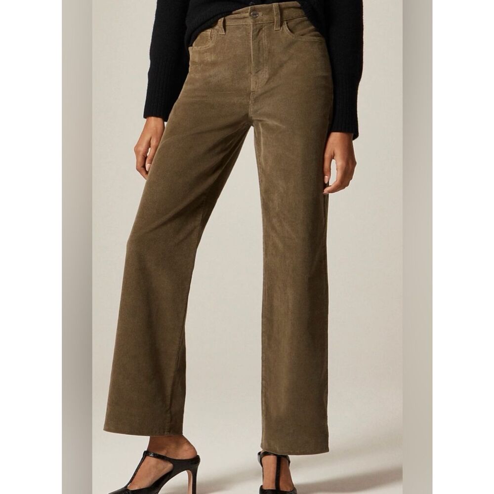 J.Crew Slim-wide pant in corduroy NWT Size 30
